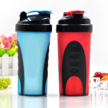 600ml Xyt Private Mold Plastic Protein Shaker Bottle with Stainless Steel Ball